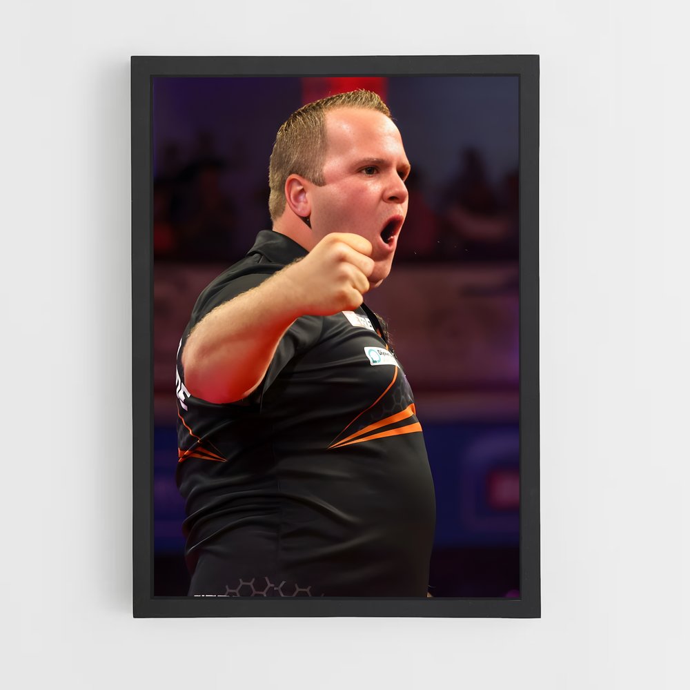 Poster Champion du Monde des Fléchettes (vue 2)